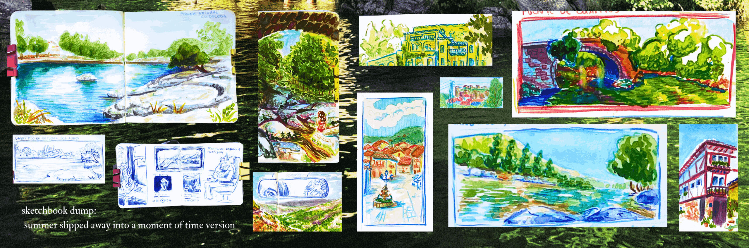 sketchbook plain air